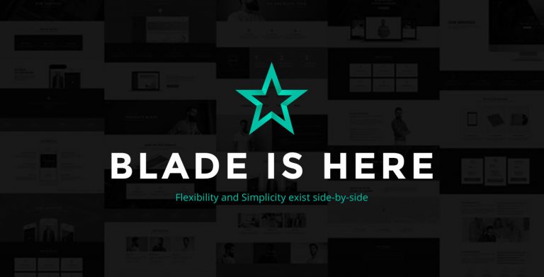 Blade WP theme by Greatives